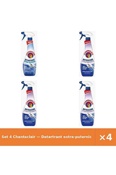 Chanteclair Set 4 — Detartrant extra-puternic Ch + Degresant anticalcar extra-p