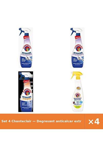 Chanteclair Set 4 — Degresant anticalcar extra-p + Degresant anticalcar extra...
