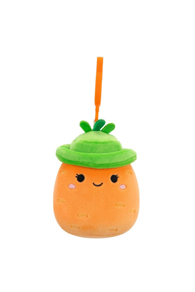Squishmallows Havuç Caroleena 10 cm Klipsli CP00462
