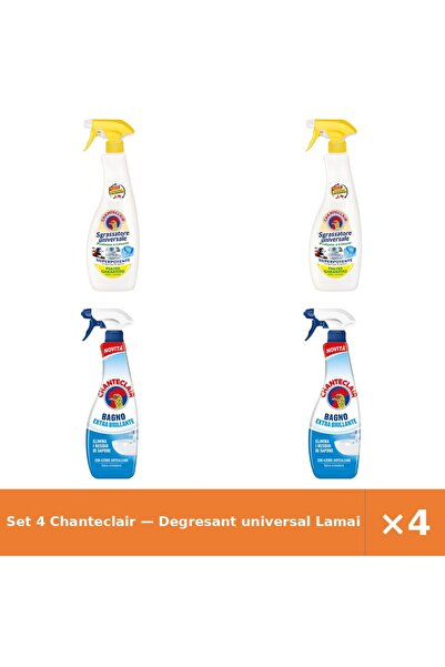 Chanteclair Set 4 — Degresant universal Lamaie C + Degresant anticalcar extra s