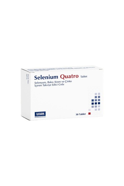 Assos Selenium Quatro 30 Tablets