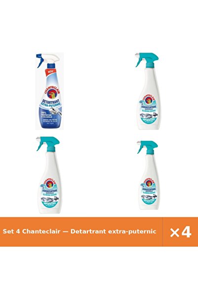 Chanteclair Set 4 — Detartrant extra-puternic Ch + Spray Degresant Universal ...