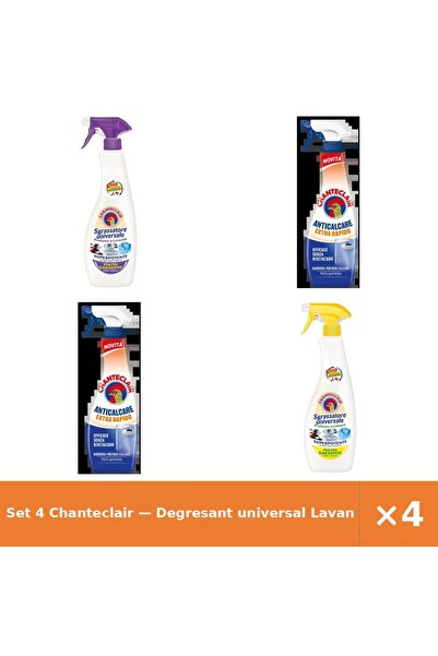 Chanteclair Set 4 — Degresant universal Lavanda + Degresant anticalcar extra ...