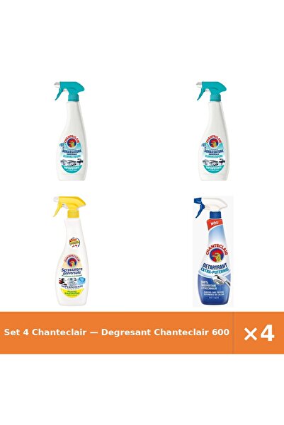 Chanteclair Set 4 — Degresant 600ml + Degresant universal Lamaie C + Detartra...