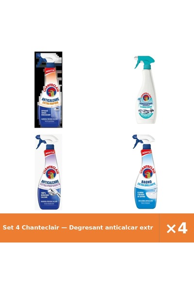 Chanteclair Set 4 — Degresant anticalcar extra r + Degresant 600ml + Degresan...