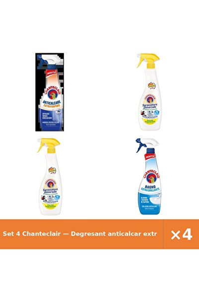 Chanteclair Set 4 — Degresant anticalcar extra r + Degresant universal Lamaie...