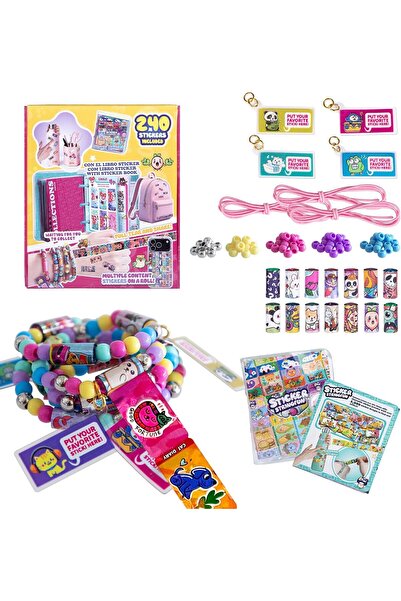 Generic Brand DIY Bracelet Jewelry Making Kit for Kids - 24 Rolls 240 3D Reus...