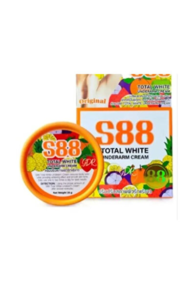 S88 Total White Total White Underarm Cream 35g - Whitening, Odor Control, and...