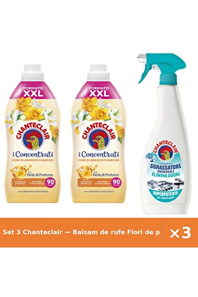 Chanteclair Set 3 — Balsam de rufe Flori de port + Spray Degresant Universal An