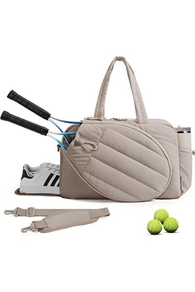 TERRIFI Tennis Bag for Women, Large Sports & Travel Duffel Bag for 2 Rackets,...