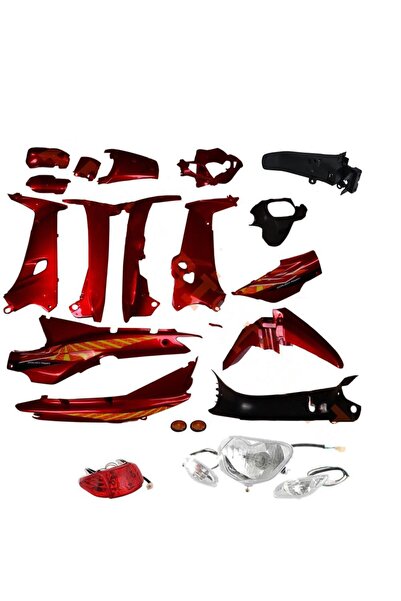 CUP KAPORTA SET BORDO FAR SİNYAL STOP [ ÇELİK ]