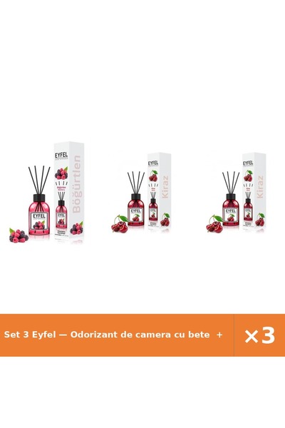 Eyfel Set 3 — Odorizant de camera cu bete + Odorizant de camera cu bete