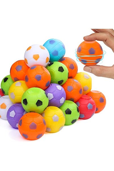 AMOR 36pcs Fidget Spinner Soccer Balls Soccer Party Favors for Kids Goodie Ba...