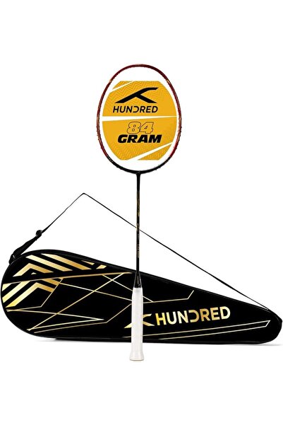 Hundred Atomic-X Dark Sword Carbon Fibre Unstrung Badminton Racket with Full ...