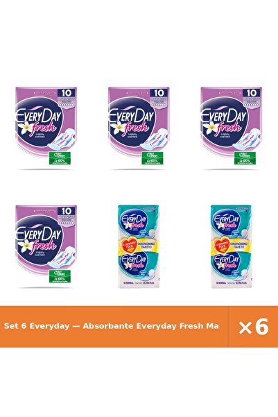 EveryDay Set 6 — Absorbante Fresh Ma + Absorbante Fresh No