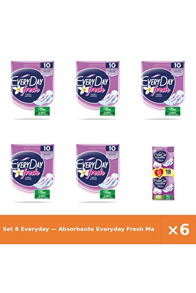 EveryDay Set 6 — Absorbante Fresh Ma + Absorbante Fresh Ma