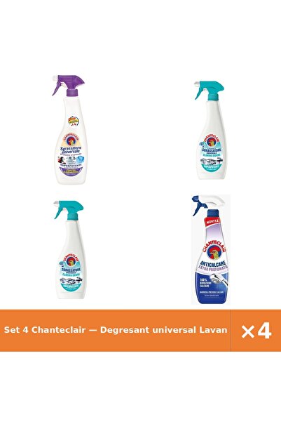 Chanteclair Set 4 — Degresant universal Lavanda + Degresant 600ml + Degresant...