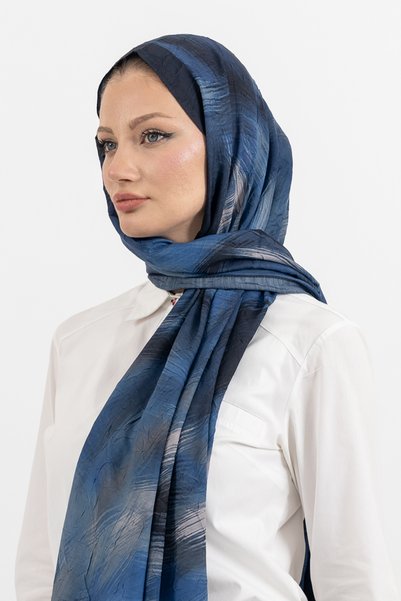 m moon scarf 'Valeur' Patterned Bamboo Kraş Shawl, High Quality & New Season Shawl