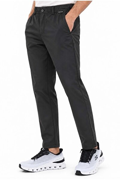 SKECHERS S2620115 M Micro Regular Outdoor Pantolon Erkek Eşofman Alt SİYAH