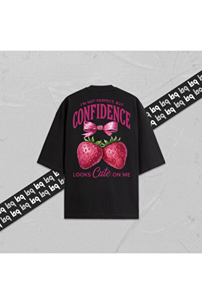 collection of bq Looks Cute on Me Strawberry Unisex Strawberry Back Print Ove...