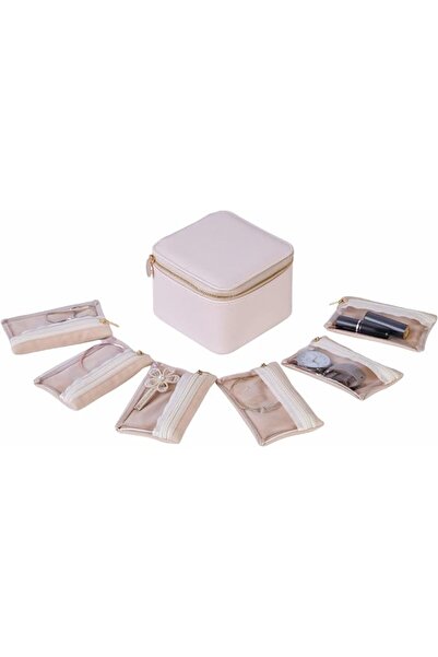bahjat almanafie Jewelry Storage with Velvet Jewelry Bags Jewelry Organizer B...