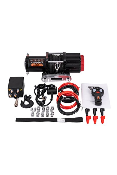 EMD Winch Ηλεκτρικό Βαρούλκο ATV / UTV 4500 λίβρες (2041 κιλά), 12V, συνθετικ...