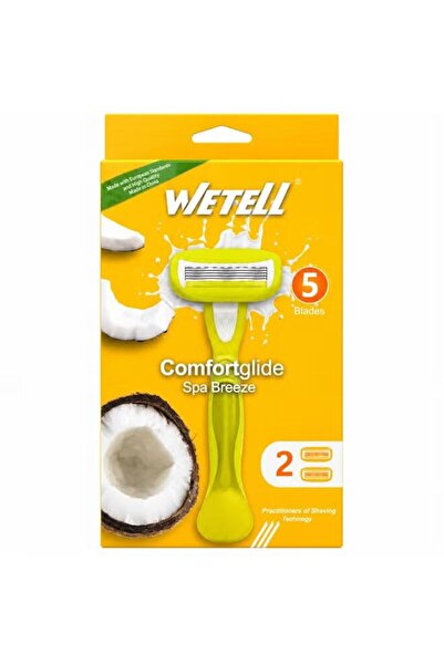 WETELL Till Comfort Glide Spa Breeze Women's Razor in White Model Wt202521 (1...