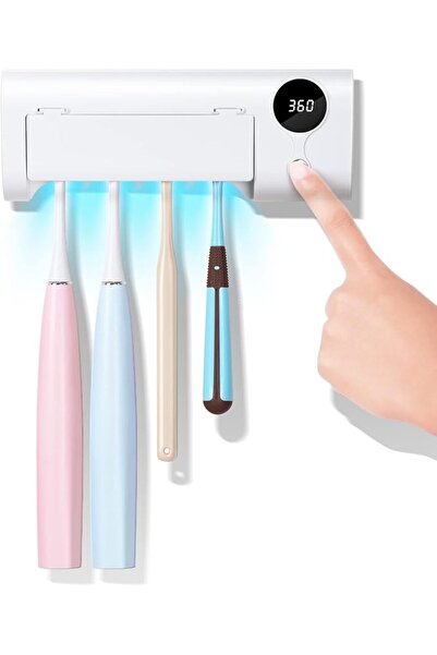 Starwin UV Toothbrush Cleaner, Timer Function, Rechargeable Tooth Brush Holde...