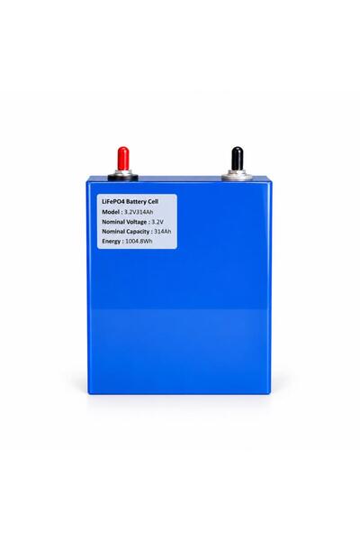 OR-TEC 3.2V 314Ah LiFePo4 Cornex Prizmatik Pil Hücresi