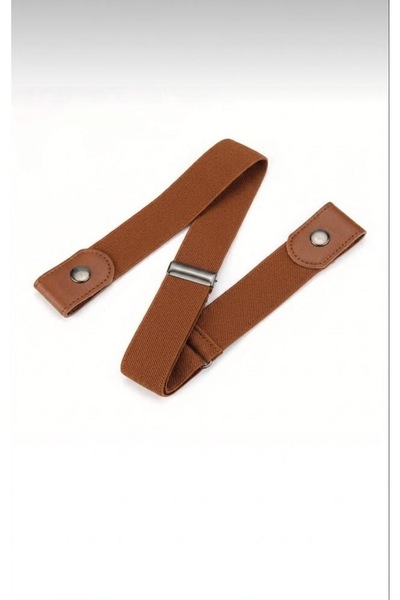 MODAM HİFA Adjustable Elastic Buckle-Free Belt Slopet Belt Dress Belt Shirt Belt Trouser Belt