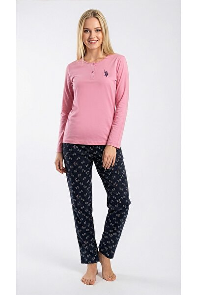 U.S. Polo Assn. Women's Pink Pajama Set