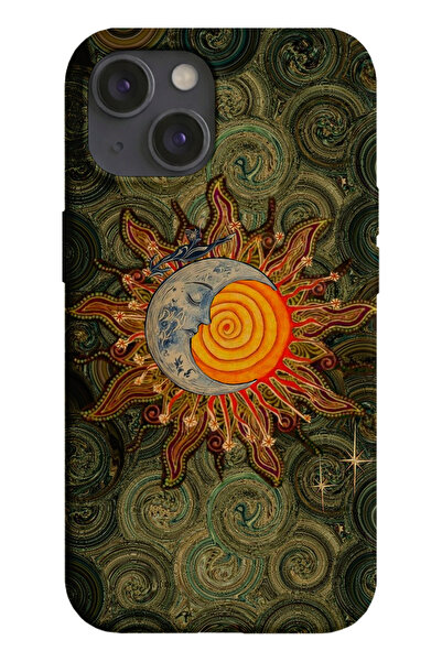 farifra iPhone 15 Uyumlu Desenli Silikon Lansman Telefon Kılıfı -K298HAKİ.png