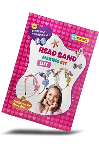 GENERAL DIY Hairband Kit for Girls – Creative Headband Making Set with Colorf...
