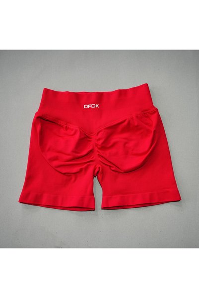Choice شورت يوجا نسائي عالي الخصر من S poinsettia DFDK، شورت رياضي لرفع المؤخ...
