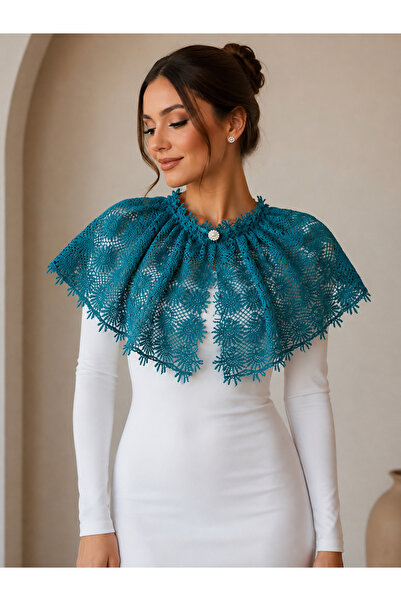 PL Turquoise wide collar