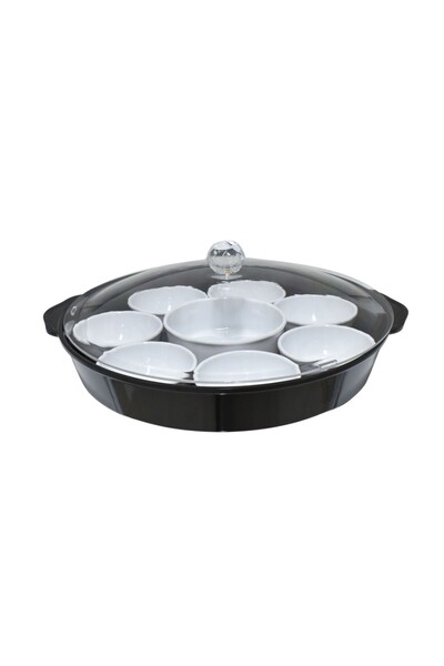 Generic Melamine Breakfast Tray Set 9 Pieces BW-796
