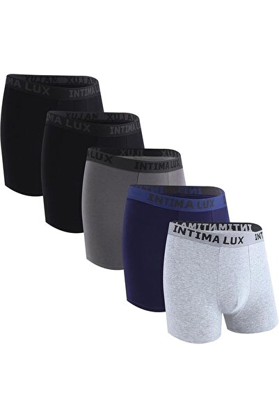 GENERAL Mens Underwear Cotton Stretch Boxer Briefs Breathable Moisture Wickin...