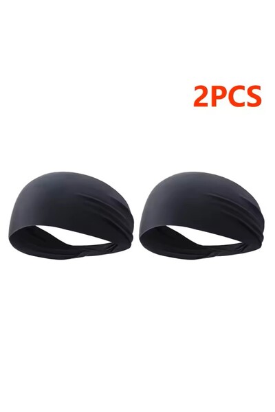 Choice 2pcs Sport Headband Fitness Sweat Bandage Head Hair Band Tennis Yoga A...