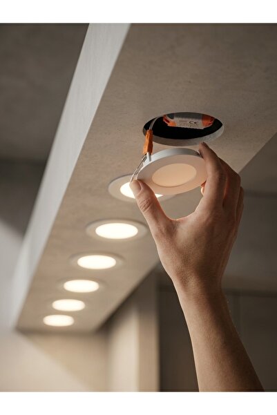 Genel Markalar 3W Yuvarlak Slim LED Panel Sıva Altı Spot Aydınlatma Gün Işığı
