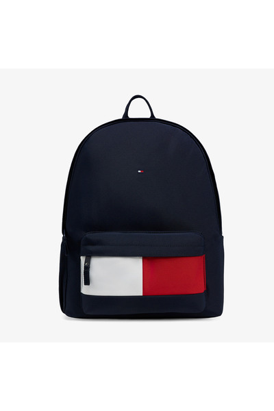 Tommy Hilfiger Essential Flag Çocuk Lacivert Sırt Çantası