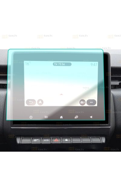 ael-tech Renault Clio 5 Compatible Easy Link 7.3 Navigation Glass Screen Prot...