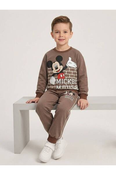 MICKEY MOUSE BASKILI ERKEK COCUK TAKIM