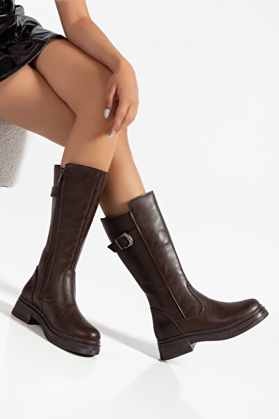 BUİSTİ Whani Women's Flat Sole Boots