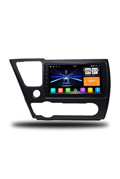SNP Serisi Honda Civic Amerikan 2014 ve 2015 Uyumlu 9 İnç Android Multimedya Sistemi 4-64 GB Hafıza Carplay Android Auto ve Geri Görüş Kamerası