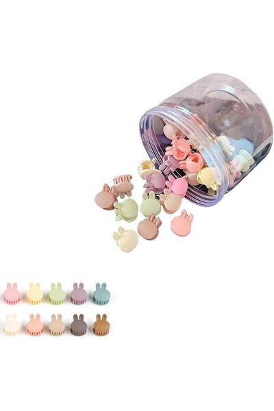 Hannea ® Colorful Mini Floral Hair Clips Set, Small Hairclips, Mini Hairgrips...