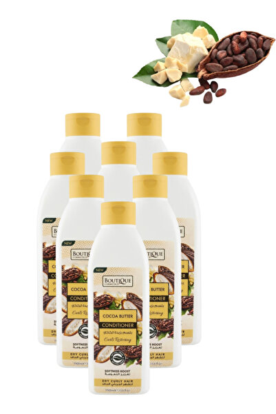 Boutique 8 Pieces Cocoa Butter Conditioner for Dry Curly Hair 1000ML