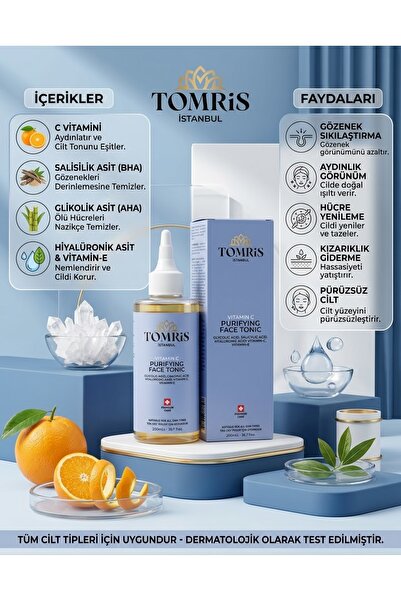 VITAMIN C PURIFYING YÜZ TEMİZLEYİCİ TONİK