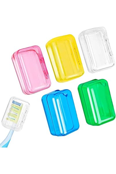 YHRY 5pcs Toothbrush Cover, Travel Portable Toothbrush Head Covers, Toothbrus...