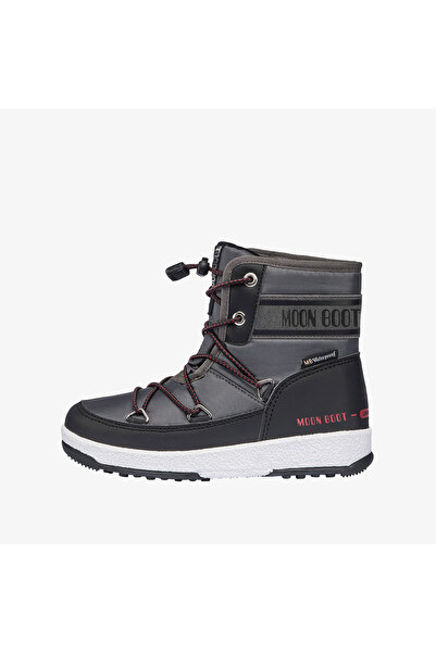 MOON BOOT JR BOY MID WP 2 NEGRU/CASTLERO