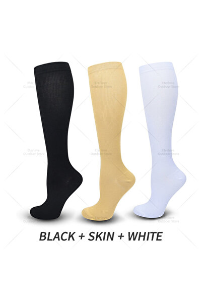 Choice مقاس XXL (الاتحاد الأوروبي 42-46) أسود مع تفاصيل بيضاء، 3 أزواج من الج...